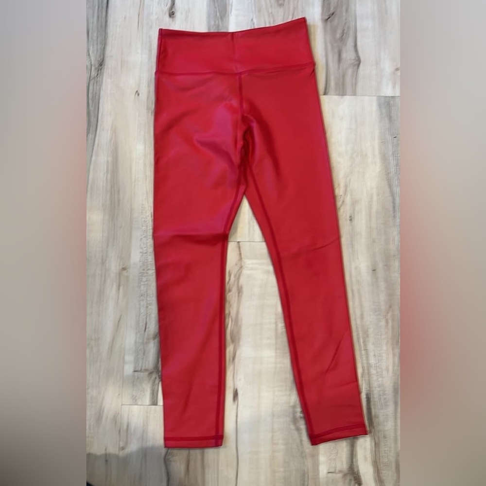 Zyia Active Metallic Red Light n Tights